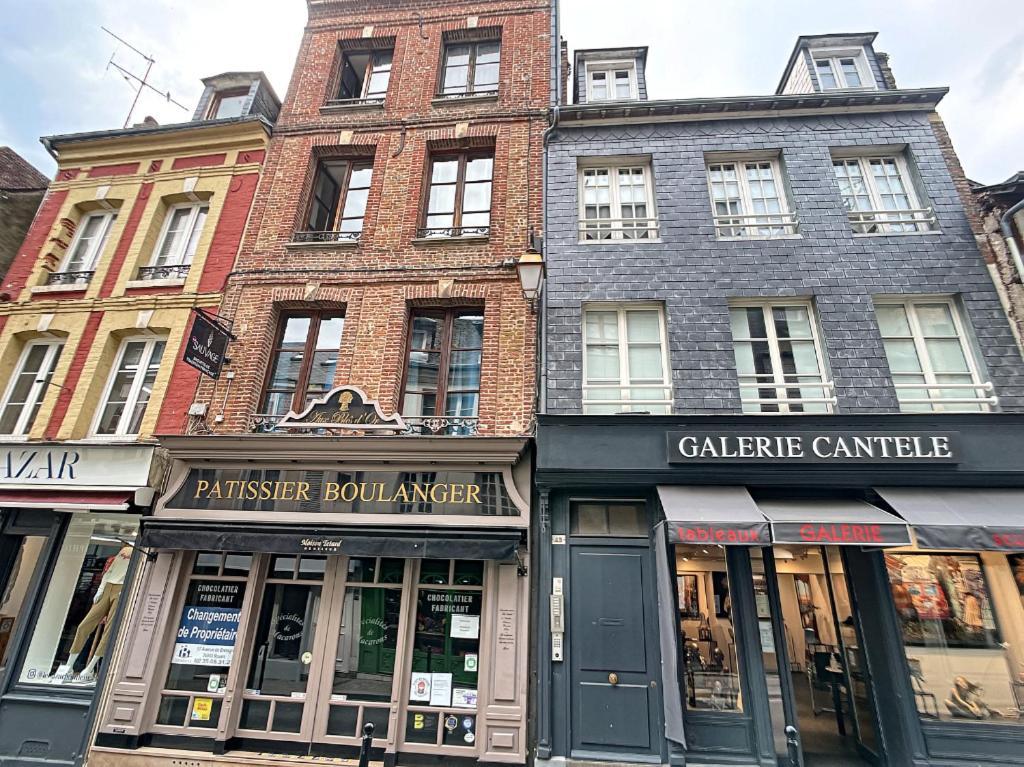 Ferienwohnung Le Coeur Du Centre Historique Refait A Neuf Honfleur Exterior foto