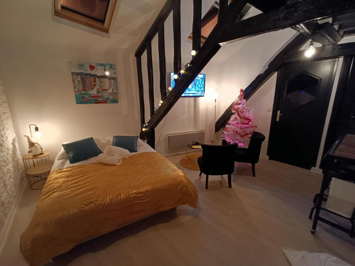 Ferienwohnung Le Coeur Du Centre Historique Refait A Neuf Honfleur Exterior foto